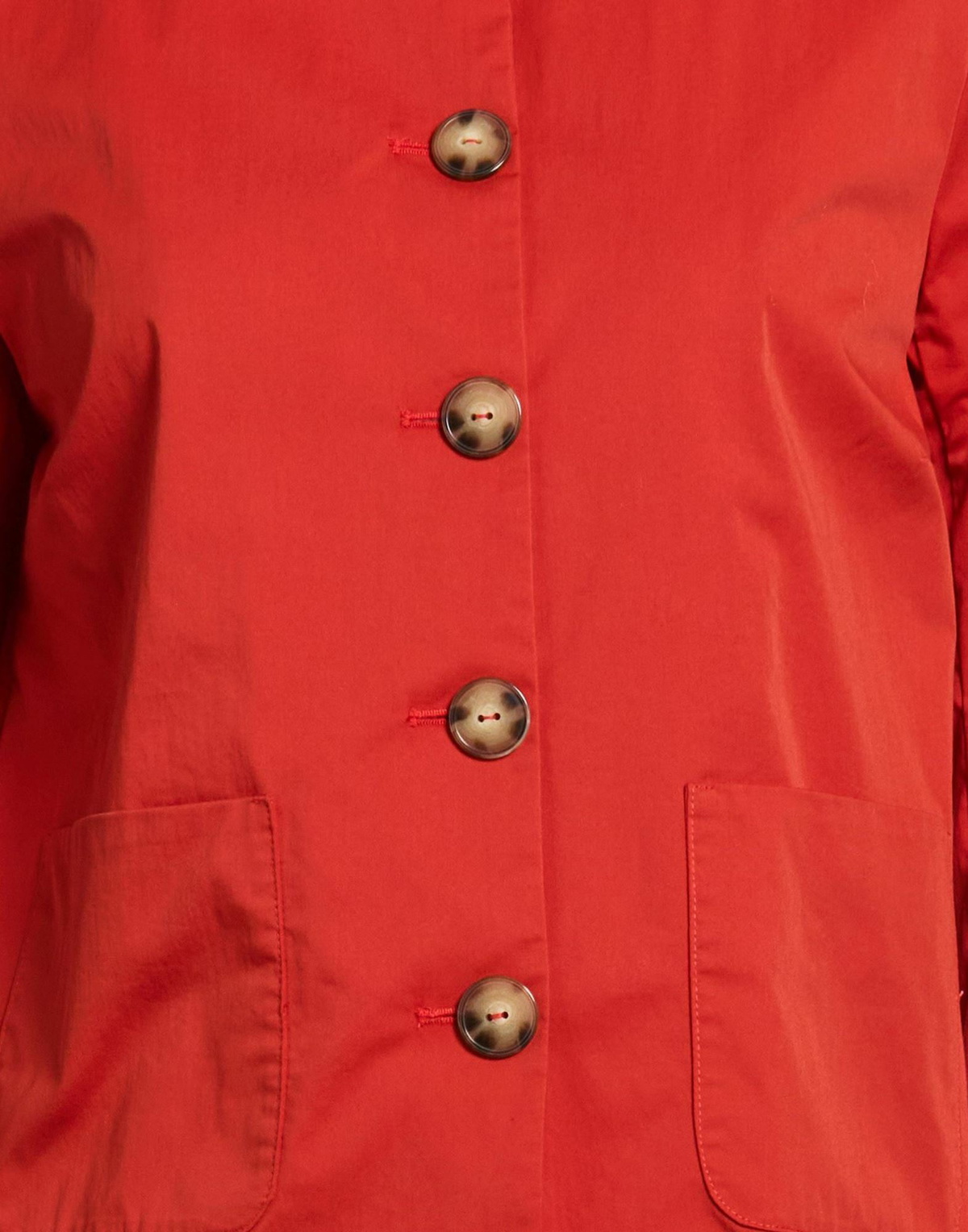 Alessia Santi Womens Jacket in Tomato red