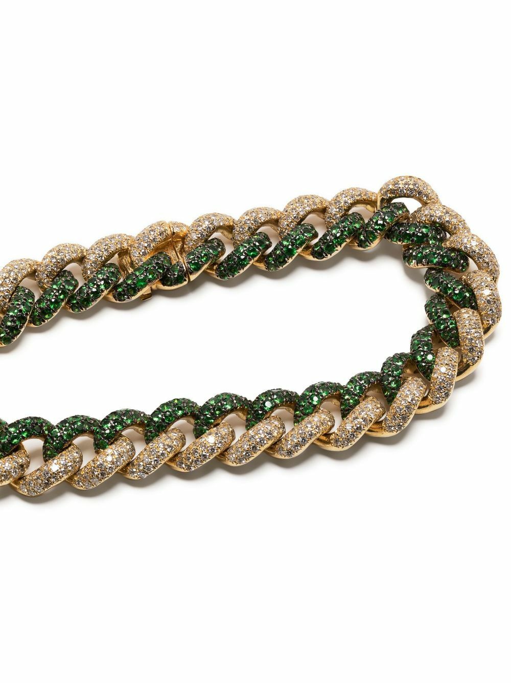 SHAY 18K Yellow Gold Garnet And Diamond Essential Bracelet