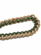 SHAY 18K Yellow Gold Garnet And Diamond Essential Bracelet