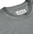 Maison Margiela - Oversized Garment-Dyed Cotton-Jersey T-Shirt - Gray