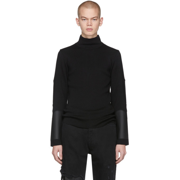 Photo: 1017 ALYX 9SM Black Outside Seam Turtleneck