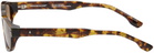 BONNIE CLYDE SSENSE Exclusive Brown Roller Coaster Sunglasses