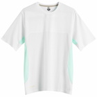 SOAR Men's Hot Weather T-Shirt in White/Bevelled Green