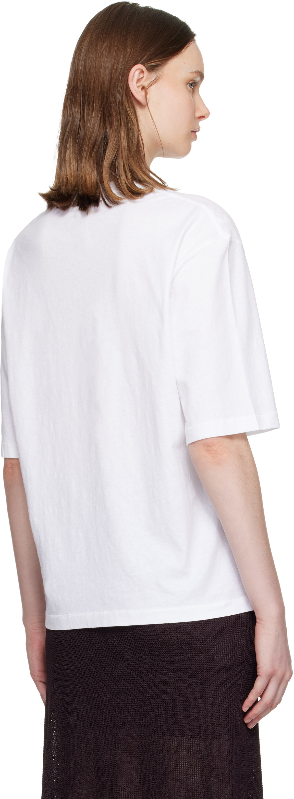 JACQUEMUS White 'The Jacquemus' T-shirt