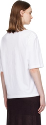 JACQUEMUS White 'The Jacquemus' T-shirt