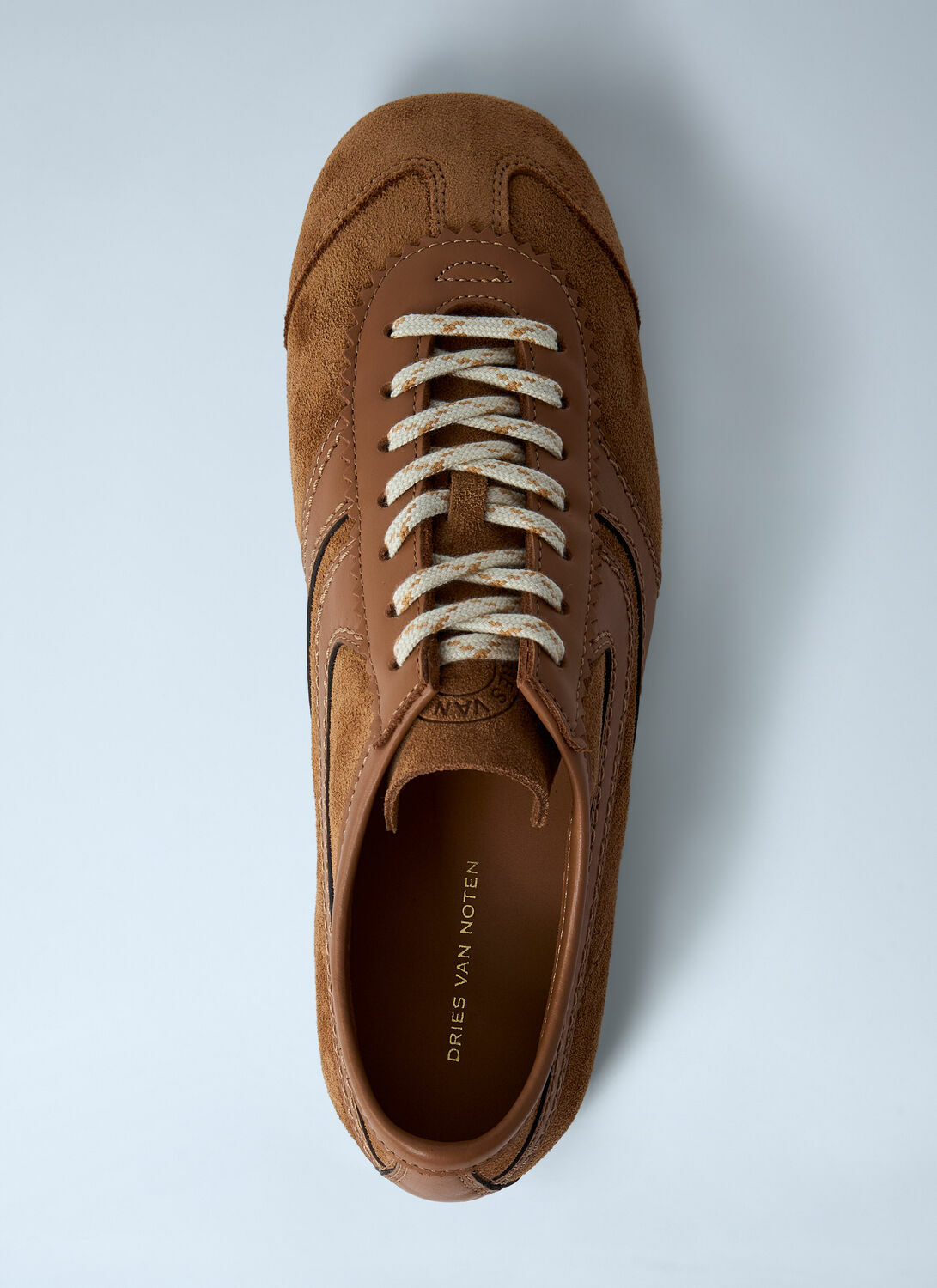 Dries Van Noten Suede Low-Top Sneakers