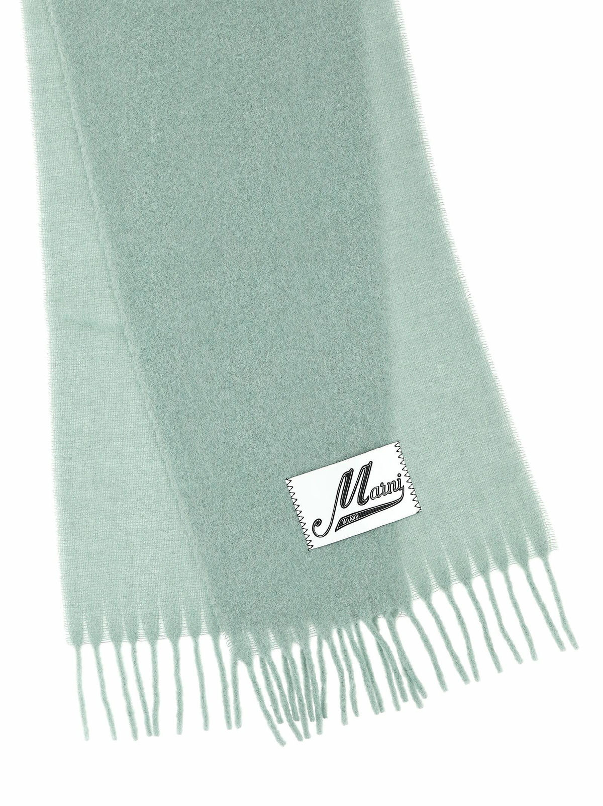 Marni Logo Patch Scarf