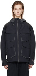 meanswhile Black Air Window Jacket