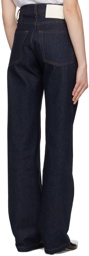 AMI Paris Indigo Straight-Fit Jeans