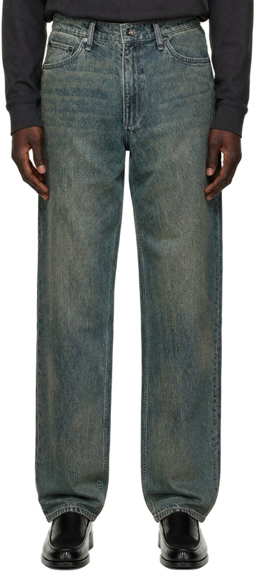 Photo: rag & bone Blue Baggy Infuse Jeans