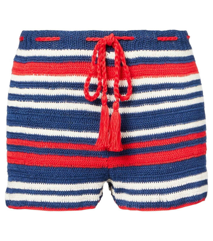 Photo: Anna Kosturova Crochet cotton shorts