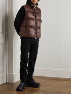 Moncler Genius - 6 Moncler 1017 ALYX 9SM Quilted Shell Down Gilet - Brown