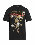 Just Cavalli Mens T-shirt in Black