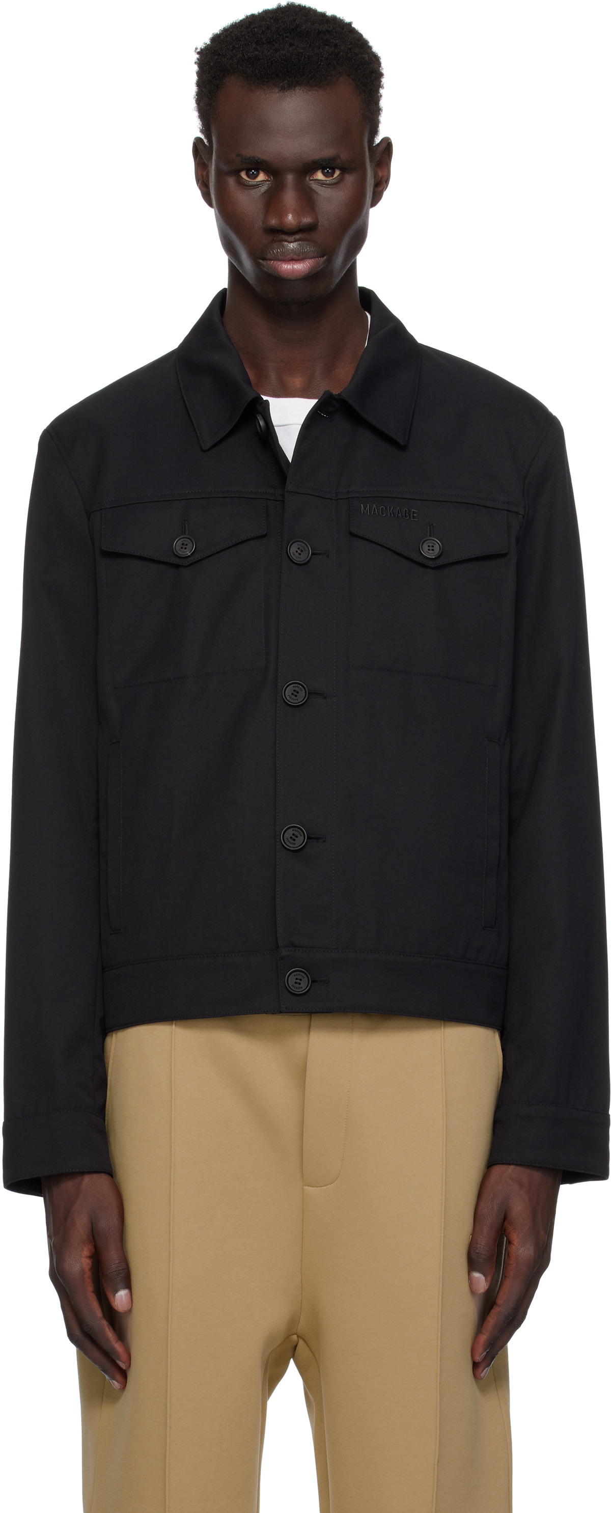 MACKAGE Black Nash-Co Jacket