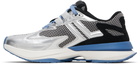 Lanvin Silver & Black JLA Sneakers