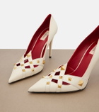 Valentino Garavani Studdy leather pumps