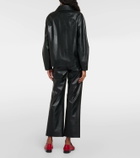 Max Mara Nepal faux leather jacket
