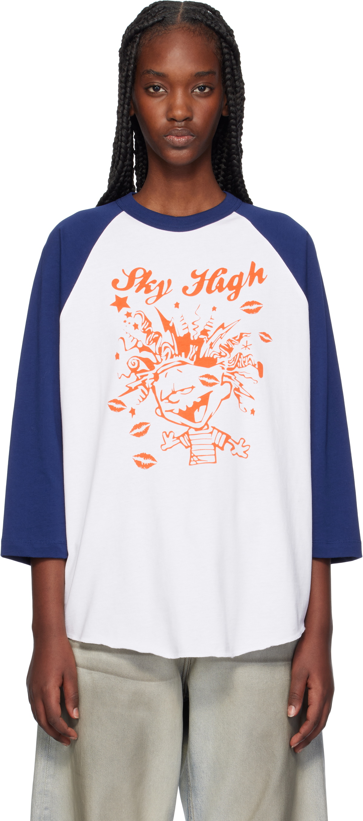 トップス SKY HIGH FARMS : WORLD MAP SHIRT Sky High Farm /UNISEX WORLD MAP EMBROIDERED SHIRT WOVEN