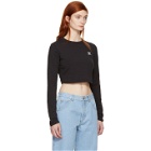 adidas Originals Black Cropped Styling Complements T-Shirt
