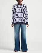 Fiorucci Womens Sweater Sky in Blue