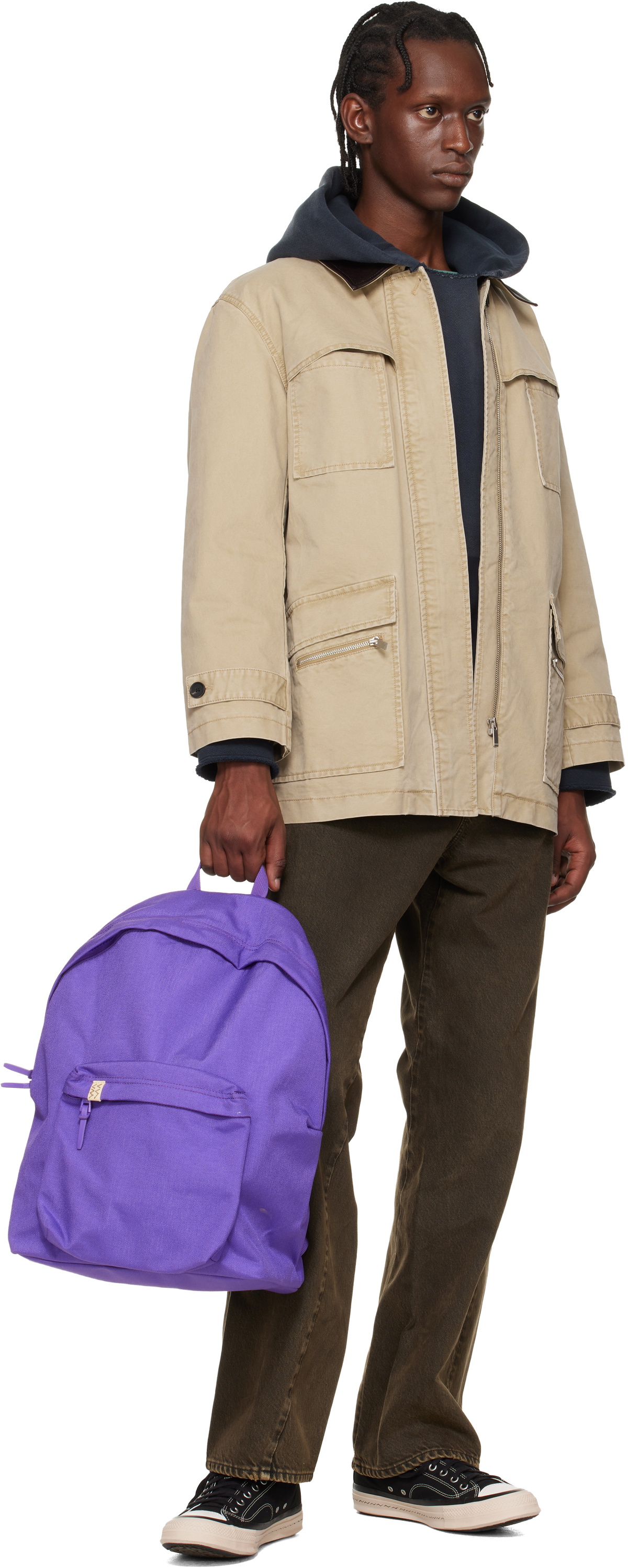 visvim Purple Cordura Rucksack 22L Backpack