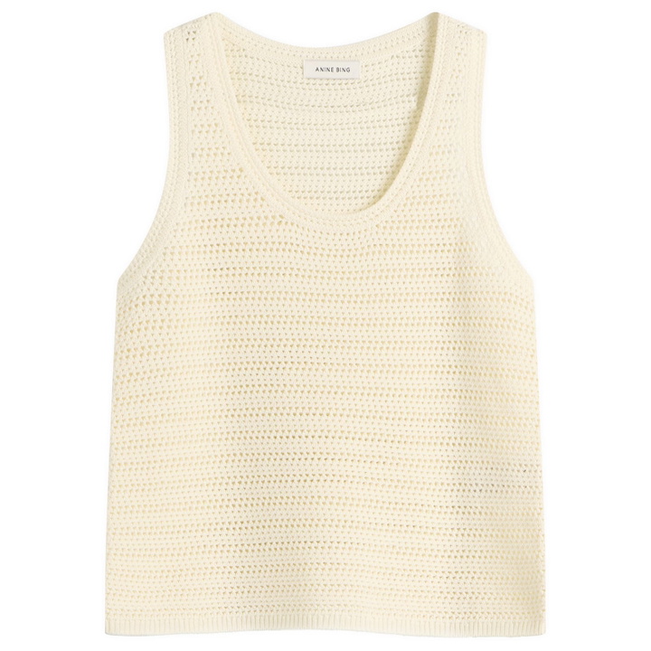 Photo: Anine Bing Women's Arie Tank Top in Ivory