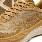 Hoka One One Men's Stinson 7 Sneakers in Wheat/Shifting Sand