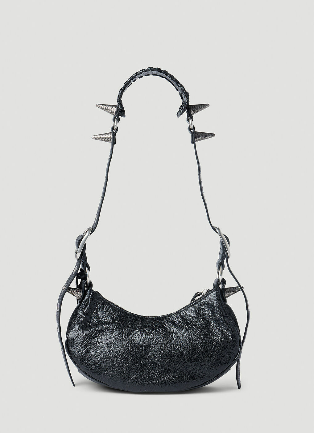 Balenciaga - Stud Le Cagole XS Shoulder Bag in Black Balenciaga