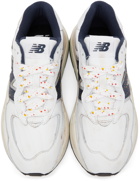 New Balance White Hot Dog Sauce 57/40 Sneakers