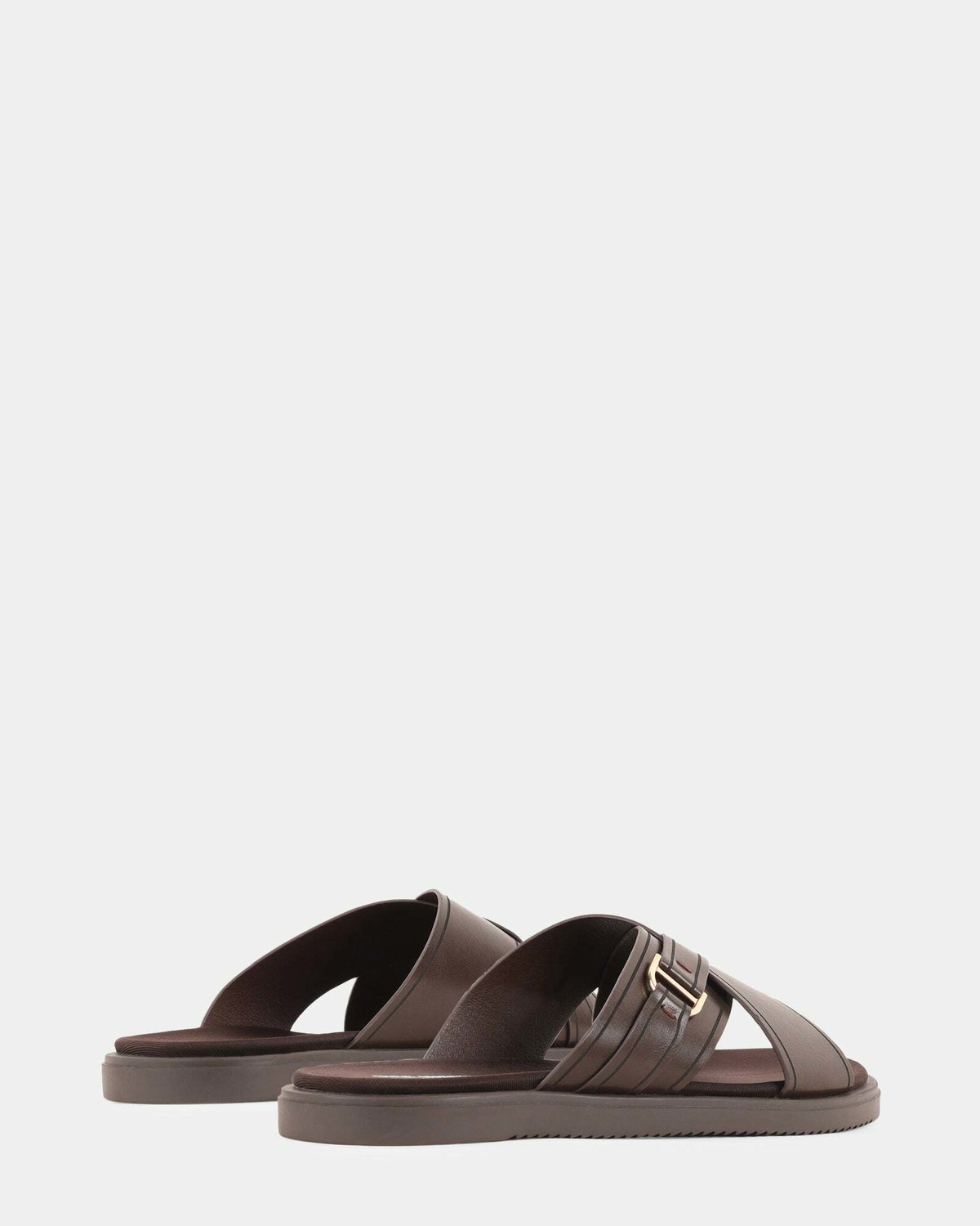 Steve Madden Samos Sandals in Brown
