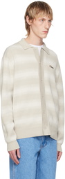 Dime Beige Haze Cardigan