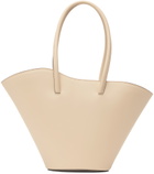 Little Liffner Beige Tall Tulip Tote