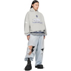 Balenciaga Gray Polo Hoodie