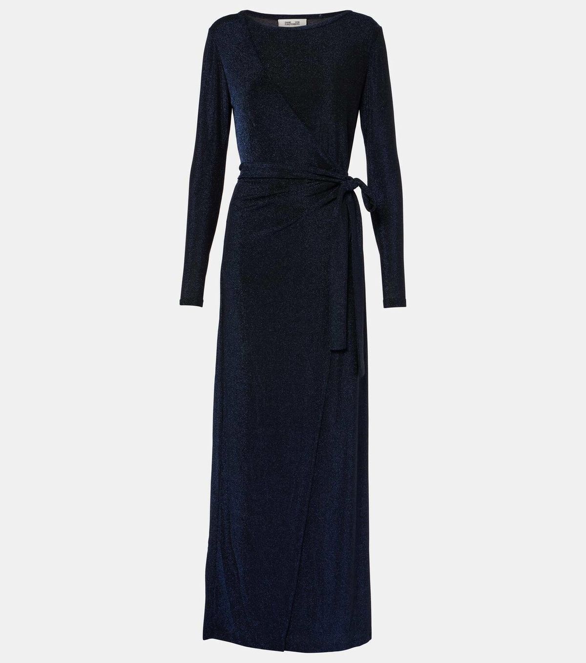 Diane von Furstenberg Simona lamé wrap dress
