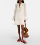 Zimmermann Carousel printed espadrille slides