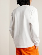Randy's Garments - Logo-Appliquéd Cotton-Jersey T-Shirt - White