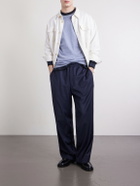 Altea - Maglia Cotton and Cashmere-Blend T-Shirt - Blue