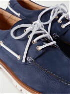 Paul Smith - Jago Nubuck Boat Shoes - Blue