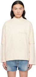 Maison Margiela Off-White Handwritten T-Shirt