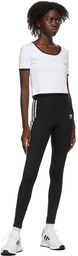 adidas Originals Black Adicolor Classics 3-Stripes Leggings