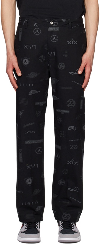 Photo: Nike Jordan Black Flight Heritage trousers