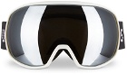 United Shapes White Ghost Goggles