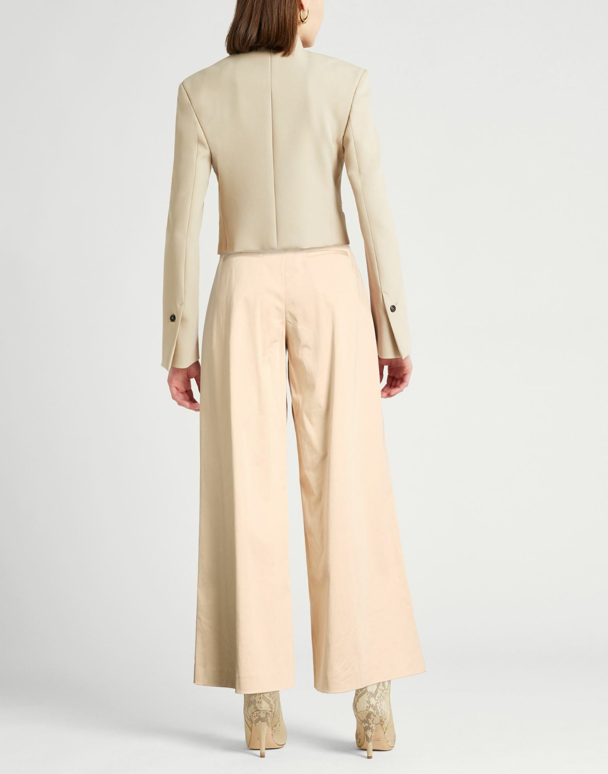 Peserico Womens Pants in Ivory