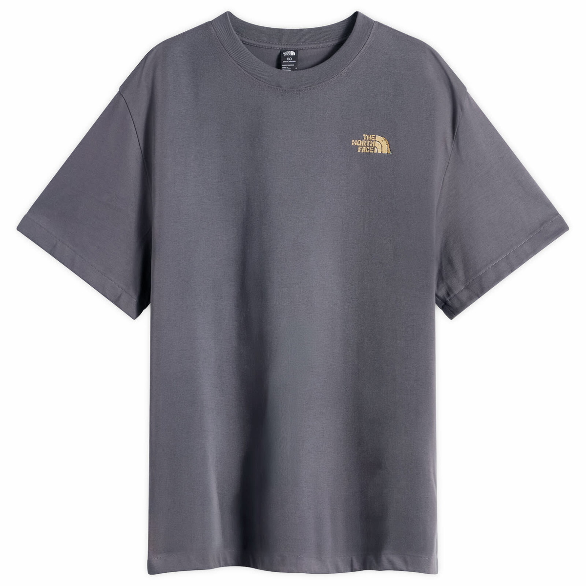 The North Face Black KAWS Edition Embroidered T-Shirt The North Face
