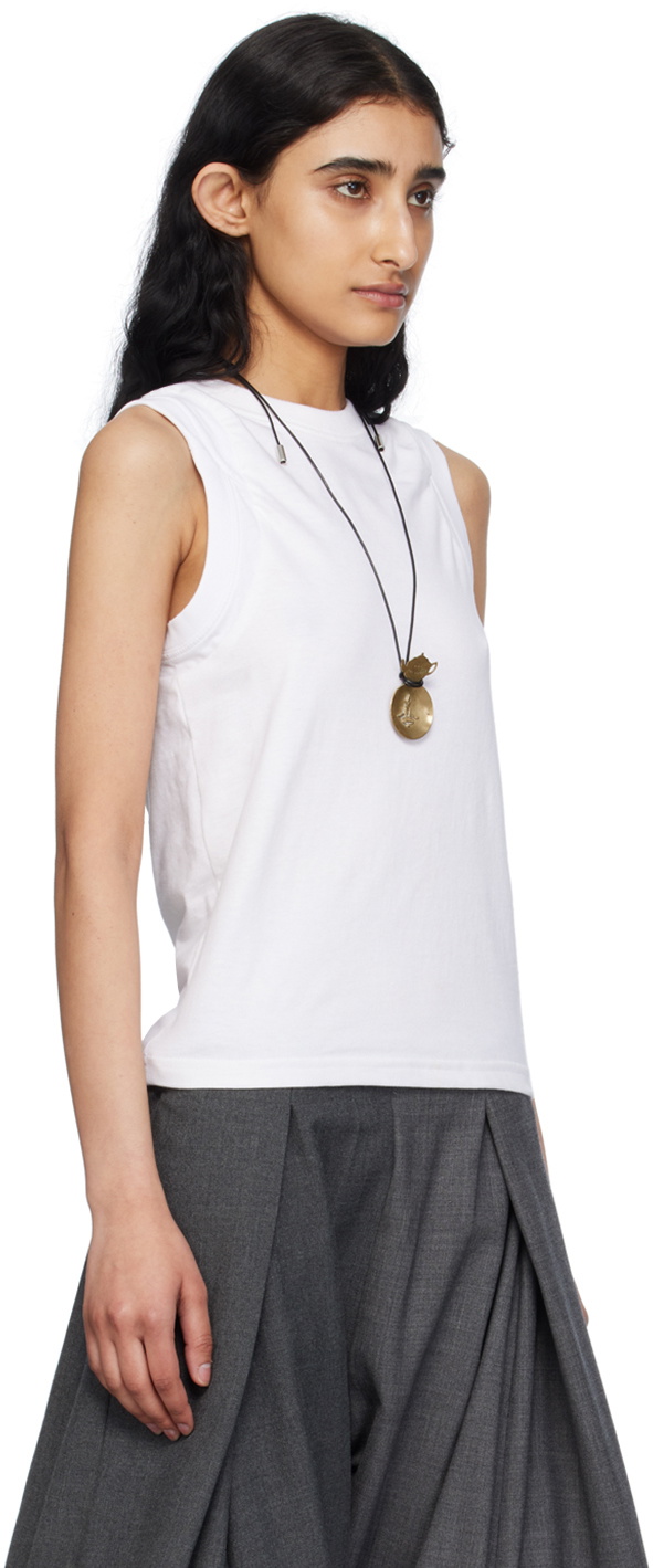 HODAKOVA White T-Shirt Tank Top