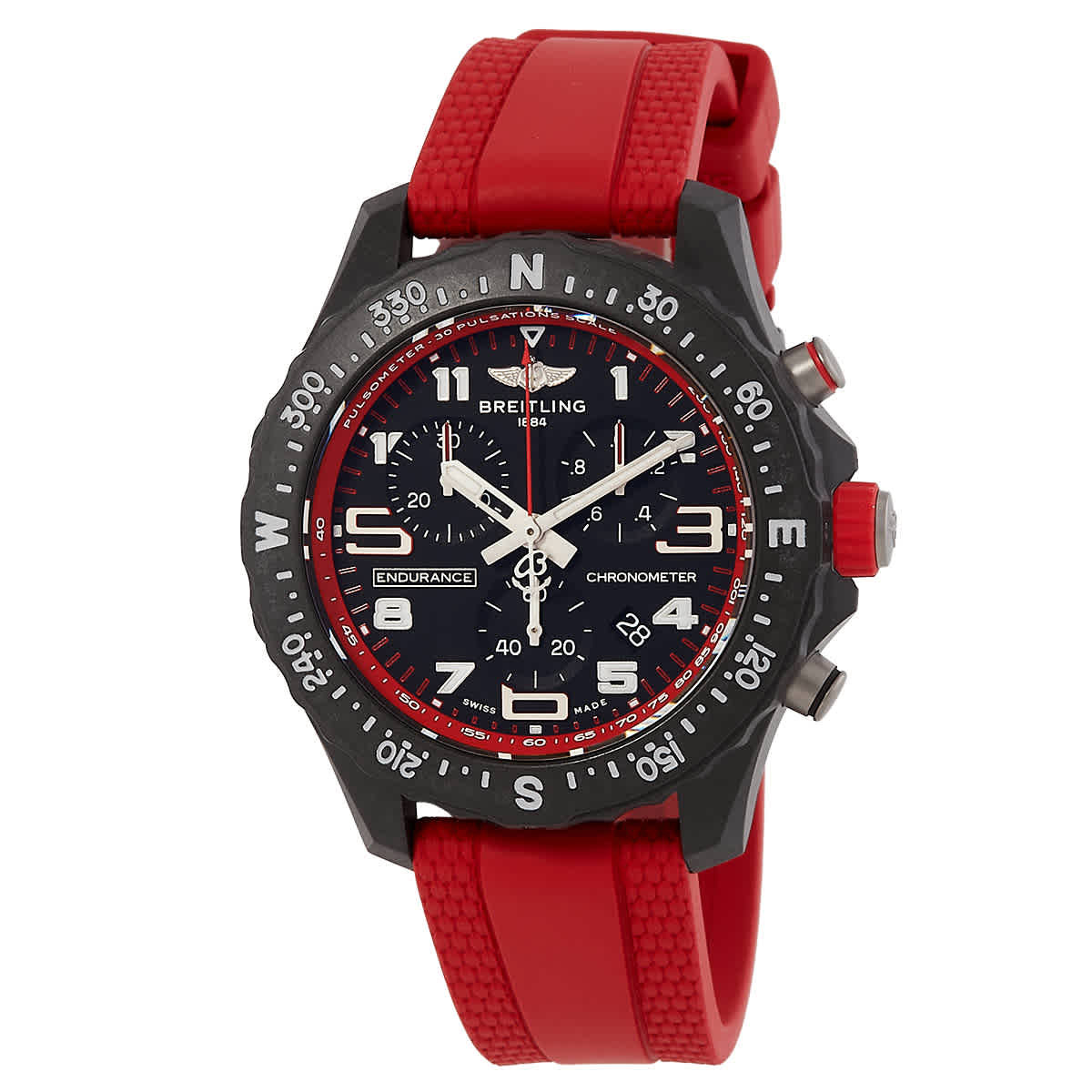 Breitling Endurance 38 Chronograph Quartz Black Dial Unisex Watch X83310D91B2S1