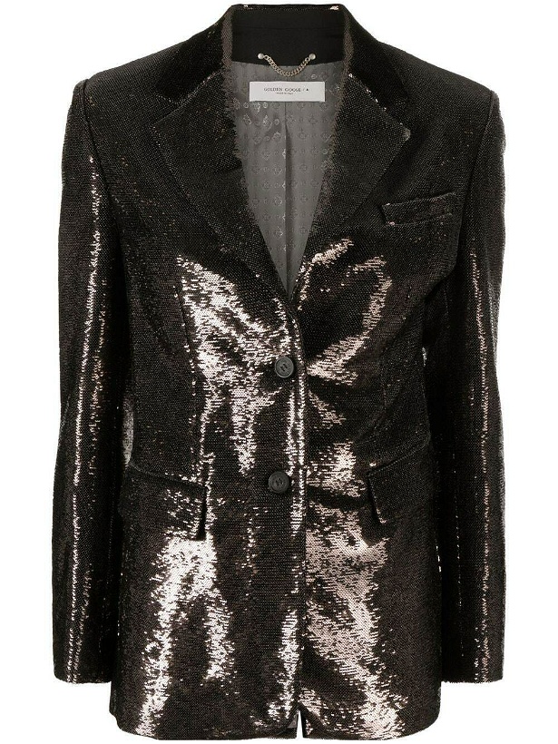 Photo: GOLDEN GOOSE - Sequined Single-breasted Jacket