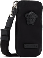 Versace Black Medusa Neck Pouch