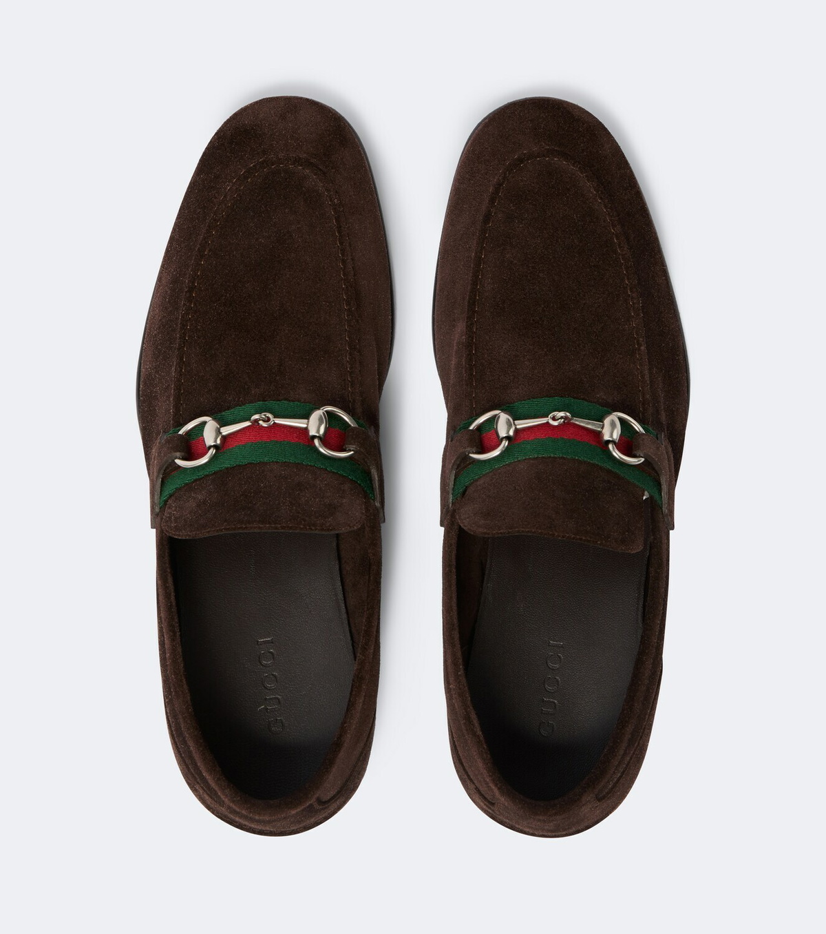 Gucci Gucci Como Horsebit suede loafers
