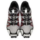 Salomon Grey and Pink Speedcross 3 ADV Sneakers